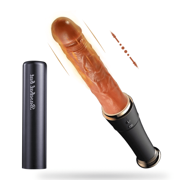 Lurevibe - Baseball - Automatic Telescopic Dildo With Tongue Licking And Heating Function