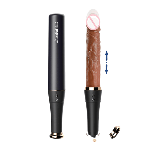 Lurevibe - Baseball - Automatic Telescopic Dildo With Tongue Licking And Heating Function